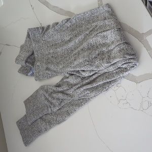 Heather gray maternity sleep pants